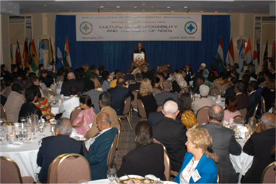 Rev. Dr. Chung Hwan Kwak at Opening Banquet